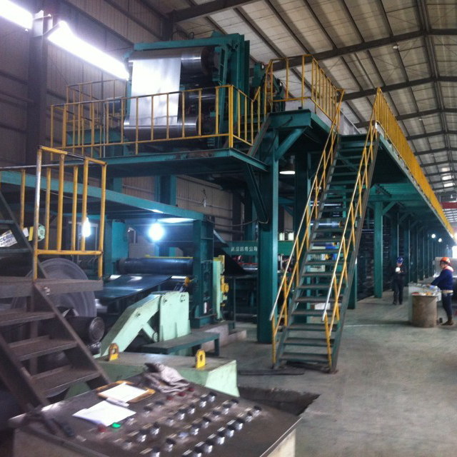 0.125mm to 1.2mm ppgi steel coil production machine in China