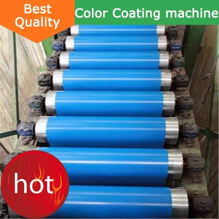 25 years operating color coating line powder coating line used