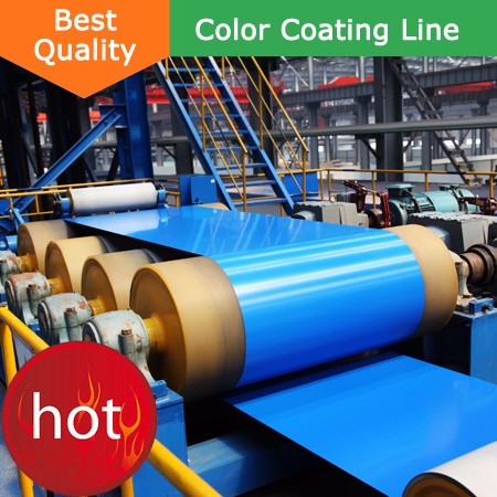 Advanced technical high precision color coating line roller coating machine