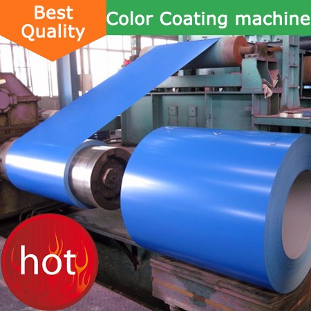 European standard color coating line automatic coil coating line