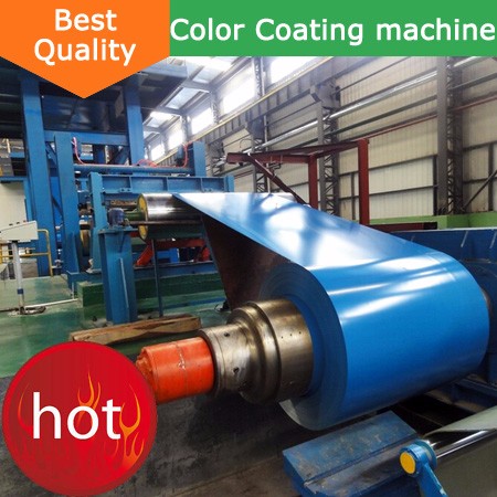 European standard color coating line used coil coating line