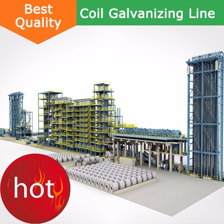 Galvalume continuous galvanizing line machine