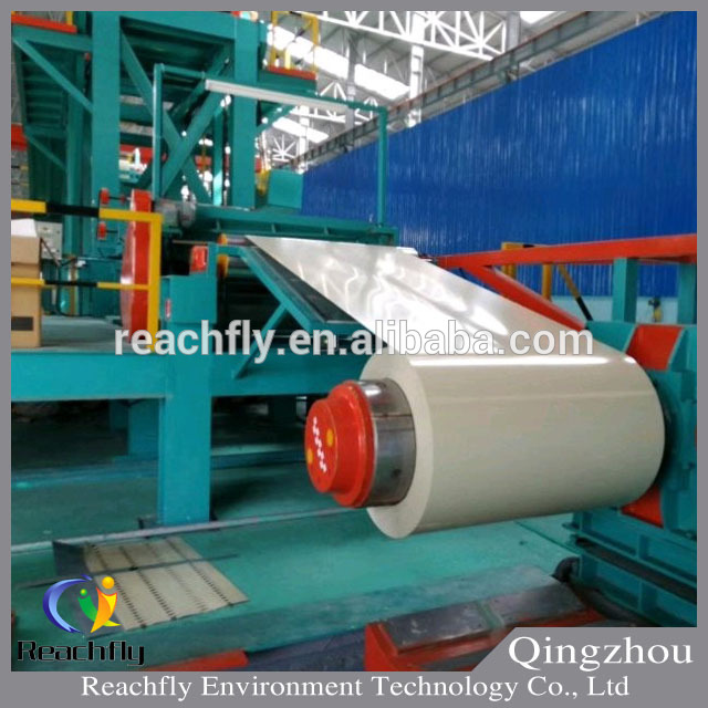 PPGI color coating equipment, process production line